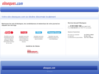 obseques.com website preview