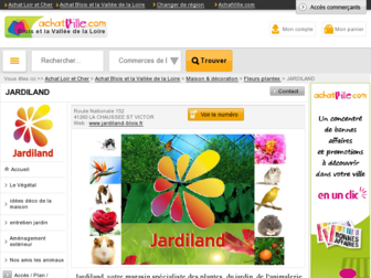 jardiland-blois.fr website preview