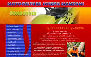 motoculture-manzoni.com website preview