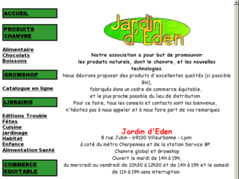 jardin-eden.org website preview