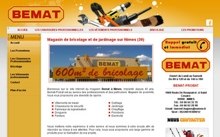 bemat-probat.fr website preview