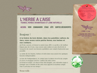 lherbealaise.com website preview