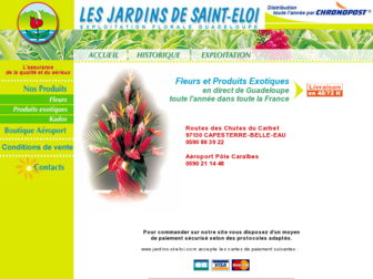 jardins-st-eloi.com website preview