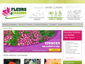 fleurs-et-jardins.com website preview