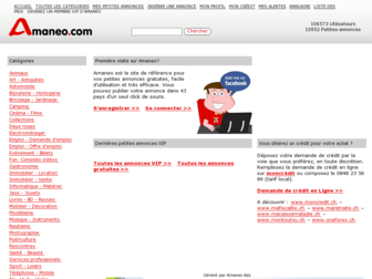 amaneo.fr website preview