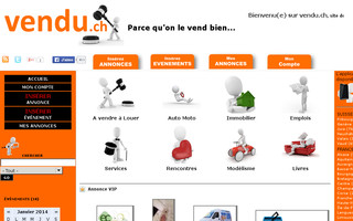 vendu.ch website preview