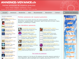 annonce-voyance.ch website preview