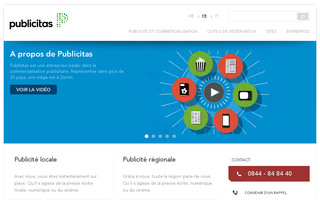publicitas.ch website preview