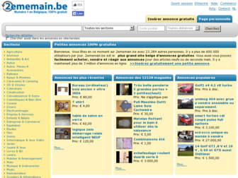 2ememain.be website preview