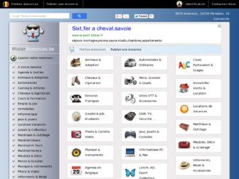 misterannonces.be website preview
