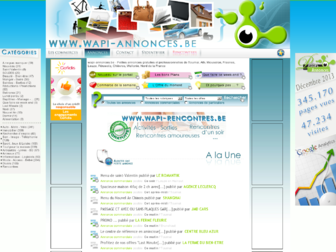 wapi-annonces.be website preview