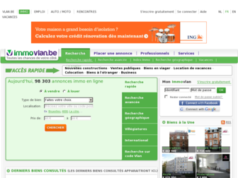 immo.vlan.be website preview
