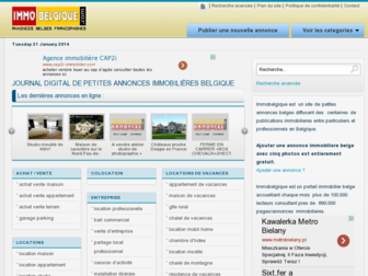 immobelgique.com website preview