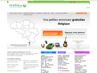 be.trefle.com website preview