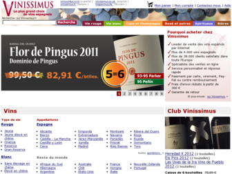 vinissimus.fr website preview