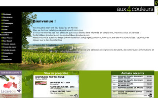 aux4couleurs.com website preview