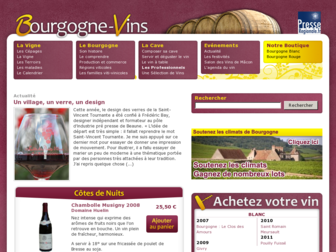 bourgogne-vins.com website preview