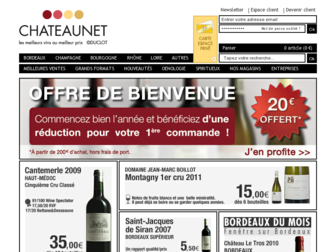 chateaunet.com website preview