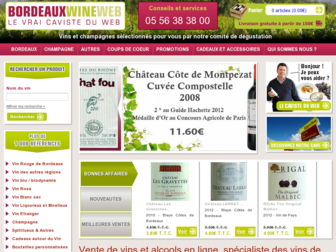 bordeauxwineweb.com website preview