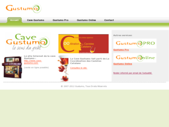 gustumo.com website preview