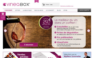 vineabox.com website preview