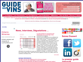 guidedesvins.com website preview