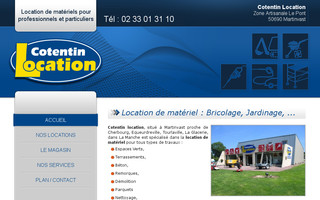 cotentin-location.fr website preview