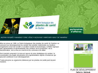 plantesmedicinales.qc.ca website preview