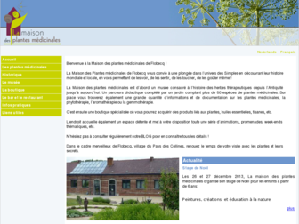 maisondesplantes.be website preview