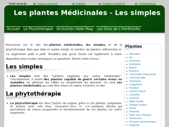 les-simples.com website preview