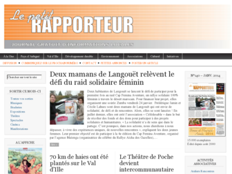 lepetitrapporteur.fr website preview