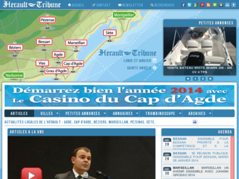 herault-tribune.com website preview