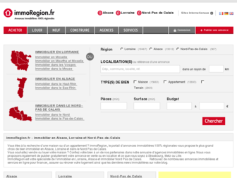 immoregion.fr website preview