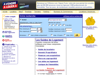 fr.123immo.com website preview