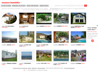 annonce-immobilier.com website preview