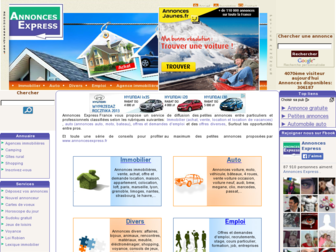 annoncesexpress.fr website preview