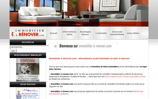immobilierarenover.com website preview