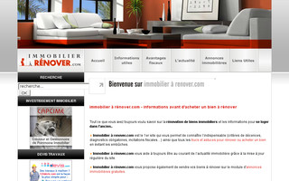 immobilierarenover.com website preview