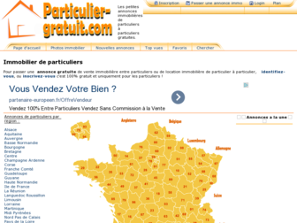 particulier-gratuit.com website preview
