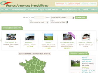 france-annonces-immobilieres.fr website preview