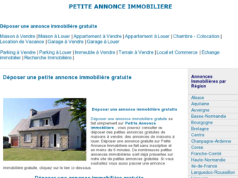 petite-annonce-immobiliere.fr website preview