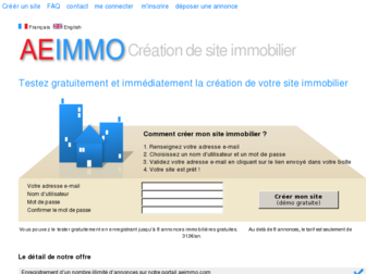 aeimmo.com website preview