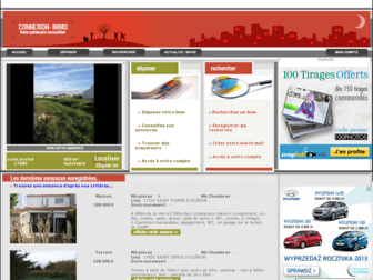 connexion-immo.com website preview