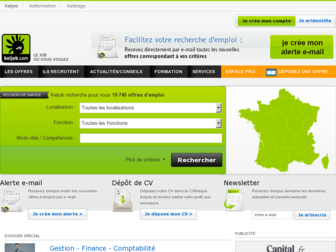 keljob.com website preview