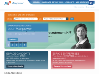 manpower.fr website preview