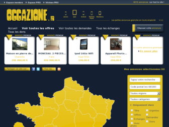 occazione.org website preview