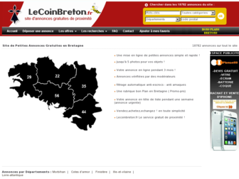 lecoinbreton.fr website preview