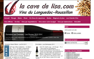 lacavedelisa.com website preview