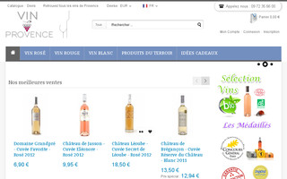 vinetprovence.com website preview