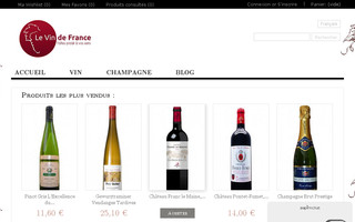 levindefrance.com website preview